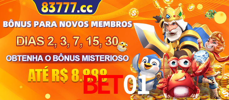 Anúncio dos benefícios para Membro VIP Sênior na plataforma bet01, incluindo bônus promocionais, semanais e mensais, ilustrado com o personagem Fortune Tiger.